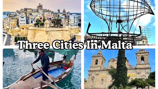 EXPLORING THE THREE CITIES IN MALTA Vittoriosa Senglea and Cospicua [upl. by Aubrie]