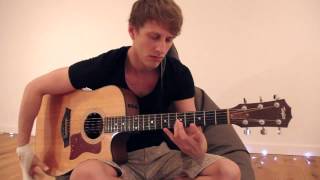 Tobias Rauscher  New Percussive Fingerstyle Riff [upl. by Derwin]