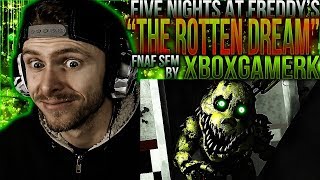 Vapor Reacts 521  FNAF SFM FNAF 3 SONG ANIMATION quotThe Rotten Dreamquot by XboxGamerK REACTION [upl. by Hilda]