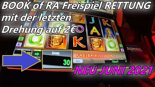 NEU Mit den letzten 30 Cent in die BOOK OF RA Freispiele auf 2€ Fach Einsatz Spielothek 2021 SLOT [upl. by Eniarda]