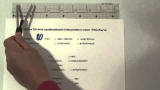 EKG für Pflege Teil 10  Sinusrhythmus interpretieren [upl. by Nessah861]