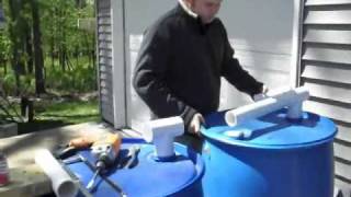 Making Connectable Rain Barrels [upl. by Togram]