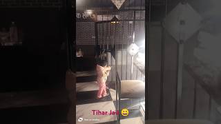 Tihar Jail 😯 jail theme restaurantyoutube [upl. by Asaret]