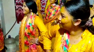 Gallan Goodiyaan  Gallan Goodiyaan  Haldi Ceremony 💥 [upl. by Puttergill]