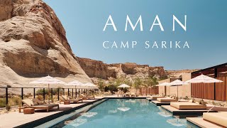 AMAN CAMP SARIKA  Ultraluxe glamping in the desert full tour in 4K [upl. by Halac]