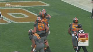 Tennessee Football Vols 38 Nebraska 24 2016 Music City Bowl [upl. by Abrahamsen398]