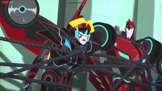 Transformers Robots in Disguise Windlblade vs Megatronus [upl. by Anilegnave]