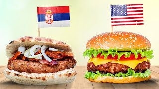 Najbolja Pljeskavica VS Najbolji Burger NA SVETU [upl. by Jeggar489]