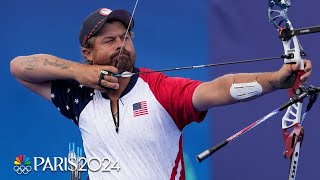 Archery at the Paris Olympics has been HIGH DRAMA  NBC Sports [upl. by Kcirred]