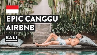 CANGGU ACCOMMODATION TOUR  OUR FAV  Vassani Stay  Bali Travel Vlog [upl. by Hendrika893]