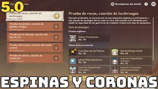 NUEVO EVENTO DE COMBATE EN NATLAN  ESPINAS Y CORONAS  Parte 1  Genshin Impact en Español 50 741 [upl. by Reece]