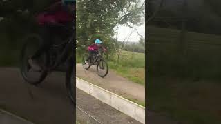 Car park line at farmer johns mtb bicycle bmx bike tricks [upl. by Etan]