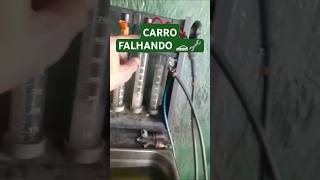 CARRO FALHANDO DEFEITO NO BICO INJETOR  TESTE NA MÁQUINA DE BICO oficina carr manutenção [upl. by Leissam]