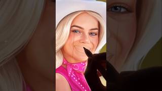 How to draw lips 💋 fast tutorial barbiemovie digitalart howtodraweasy [upl. by Ellenaj]