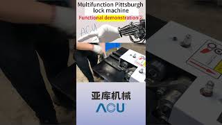 How Pittsburgh lock machine work  part 2  machine bestfactory machine machinery aculock [upl. by Meelak8]