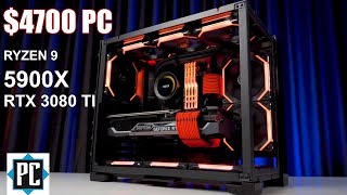 AMD RYZEN 9 5900X  MSI RTX 3080 Ti SUPRIM X  ASUS PROART X570CREATOR  GSkill 64GB 4K [upl. by Suoivatco]