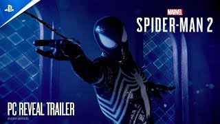 Marvels SpiderMan 2  Announce Trailer  PC Games [upl. by Llerreg]