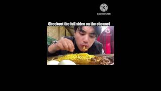 THUKPAEGGMEATeattingshow food mukbang foodie [upl. by Christabella]