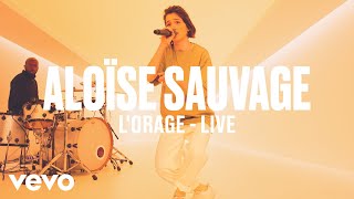 Aloïse Sauvage  Lorage Live  Vevo DSCVR [upl. by Suhploda]