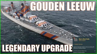 Gouden Leeuw Legendary Upgrade Dutch Cruisers World of Warships Guide [upl. by Arratahs]