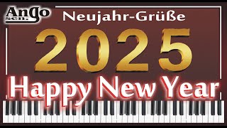 ♫ Happy New Year 2024 ♫  Neujahrsgrüße 2024  Lied  Song  WhatsApp [upl. by Giff]