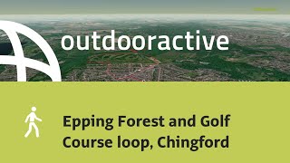 Epping Forest and Golf Course loop Chingford [upl. by Ackler268]