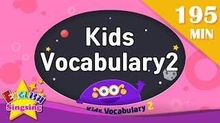 Kids vocabulary 2 compilation All collection ABC first Dictionary｜English for kids [upl. by Saraann899]