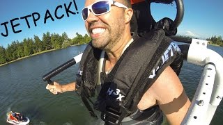 H3X Water Jetpack  Use Your Jetski For Personal Flight [upl. by Aidekal]