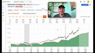 A Quick Way To Analyze Berkshire Hathaway Stock And Determine A Good Buy Price BRKB [upl. by Orfield]