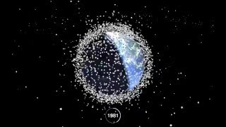 Space Debris 1957  2015 [upl. by Sharla]