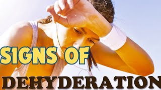 Warning Signs Your Body is Dehydrated [upl. by Sanez]