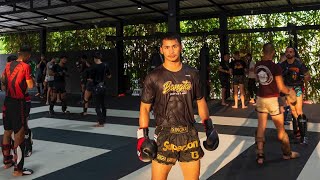 Superbon Muaythai seminar in Phuket [upl. by Aleahs]