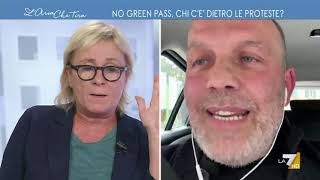 No Green Pass il duro scontro tra il medico Pasquale Bacco e Maria Teresa Meli quotPerché [upl. by Anniroc]