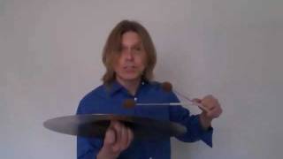 PercussionHowTo Suspended Cymbal quoton fingerquot [upl. by Amye]