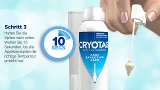 Stielwarzen Entfernen mit Cryotag Skin Tag Remover [upl. by Anthony]