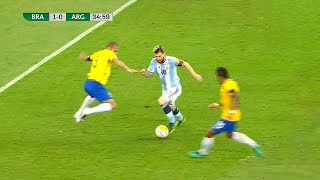 Lionel Messi vs Brazil WCQ Away 201617 English Commentary HD 1080i [upl. by Currier810]