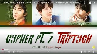 방탄소년단BTS cypher pt 1  pt 2 리액션 [upl. by Aysahc]