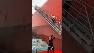 Ship pilot transfer 😯 Wo Mera Nabi hai subscribe shorts [upl. by Nored]