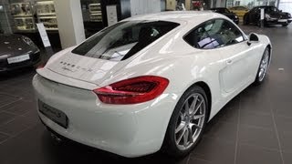 NEW 2013 Porsche Cayman S 981 White [upl. by Chan]