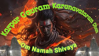 Karpur Gauram Karunavtaram Song  Shiv Bhajan  moulipvlog spritual [upl. by Ellehcsar]