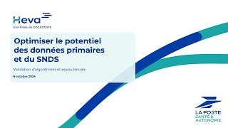 Webinar 11  Optimiser le potentiel des données primaireset du SNDS [upl. by Zink205]