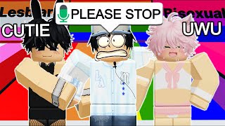 Roblox LGBTQ Hangout VOICE CHAT Has To Be STOPPED [upl. by Chaworth]