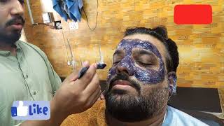 face Wax for man  face wax Karne ka tarika  face wax tutorial  🔥🙈👀 [upl. by Hemingway]