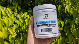 CREATINA DRAGON PHARMA  Reseñas y experiencia despues de su consumo [upl. by Iow]