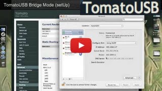 TomatoUSB Bridge Mode setUp [upl. by Iruj]