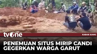 Warga Garut Temukan Situs Mirip Candi  Kabar Siang tvOne [upl. by Depoliti]