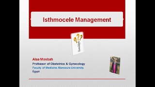 Isthmocele Management [upl. by Einnek]