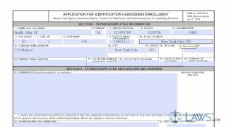 Learn How to Fill the DD form 1172 Application for Identification CardDEERS Enrollment [upl. by Pirri816]