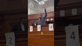 Zandile Mafe admits to setting parliament on fire [upl. by Eronel234]