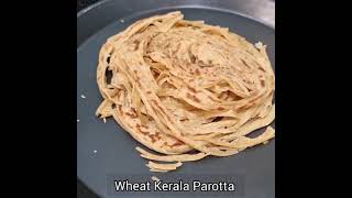 Wheat Kerala Parotta crispy flaky layered soft Parotta shorts [upl. by Aciamaj]